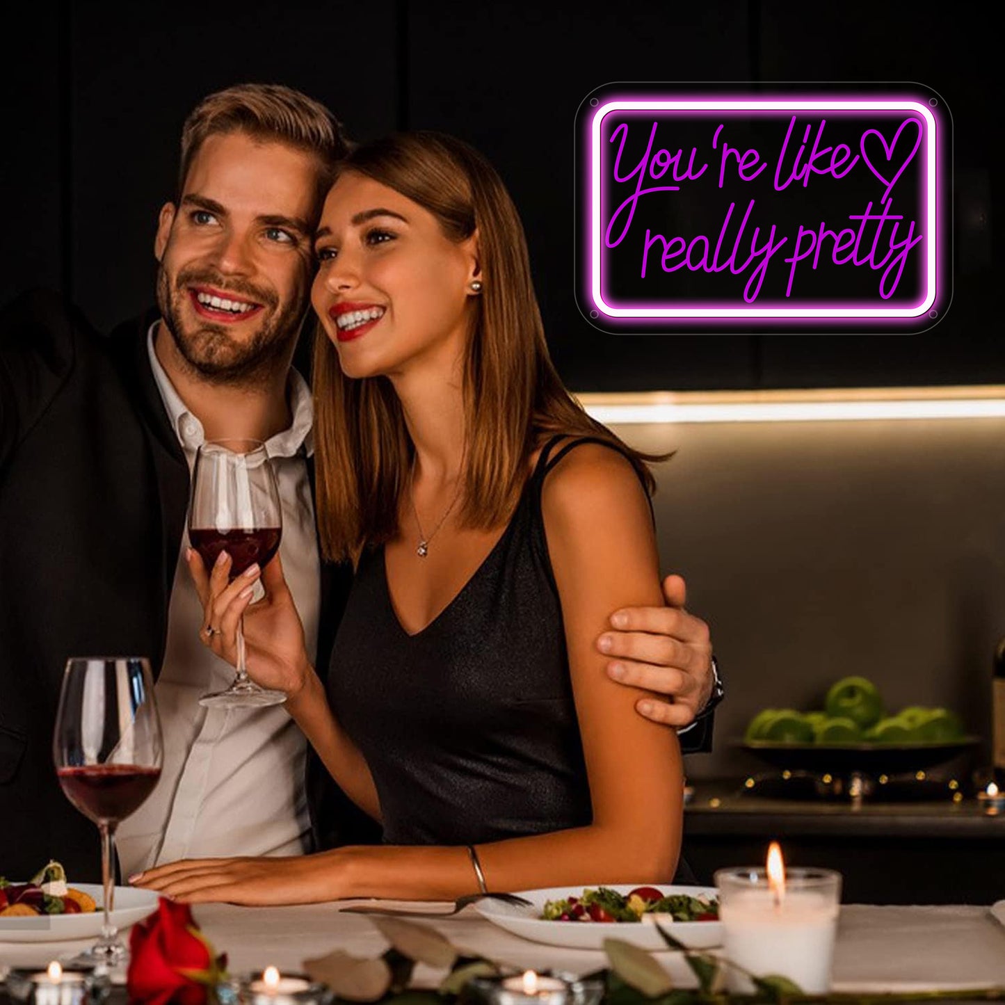 You are like really pretty Neon sign,1st Birthday Neon Light with USB Interefece,One Led Light for Birthday Party,Gifts,Baby Decor,Wedding - Deen neon