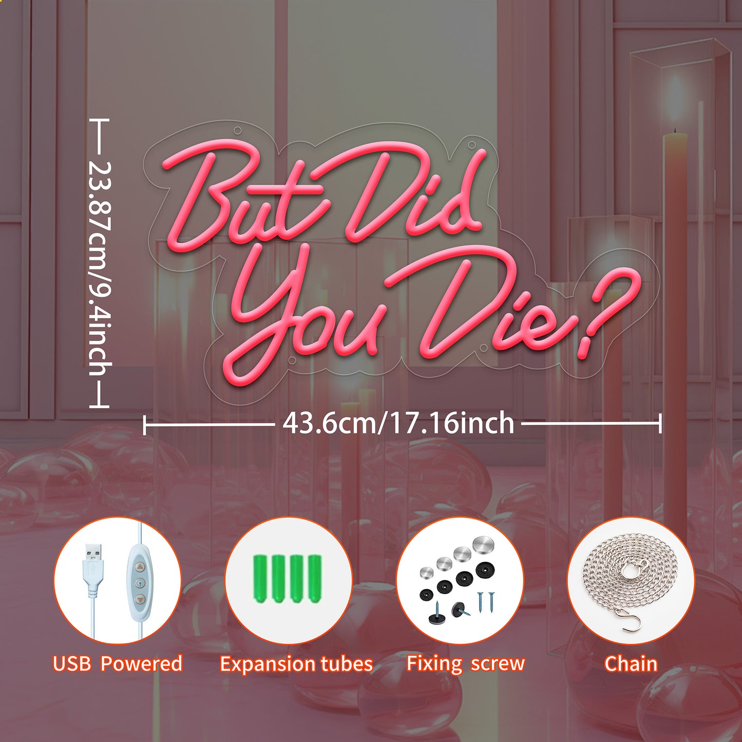 But did you die Neon Sign for Wall Decor,Kids USB Powered You are Amazing Led Sign, Reusable You are Amazing Light Up Sign for Boys and Girls, Light Up Sign for Bedroom and Livingroom - Deen neon
