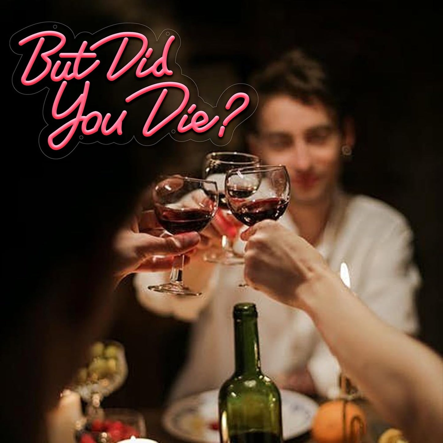 But did you die Neon Sign for Wall Decor,Kids USB Powered You are Amazing Led Sign, Reusable You are Amazing Light Up Sign for Boys and Girls, Light Up Sign for Bedroom and Livingroom - Deen neon