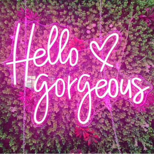 【Customized products,contact us】Custom neon sign letters, words, commercial signs, signs decoration, light-emitting diode neon signs, wedding, family activities, games. - Deen neon