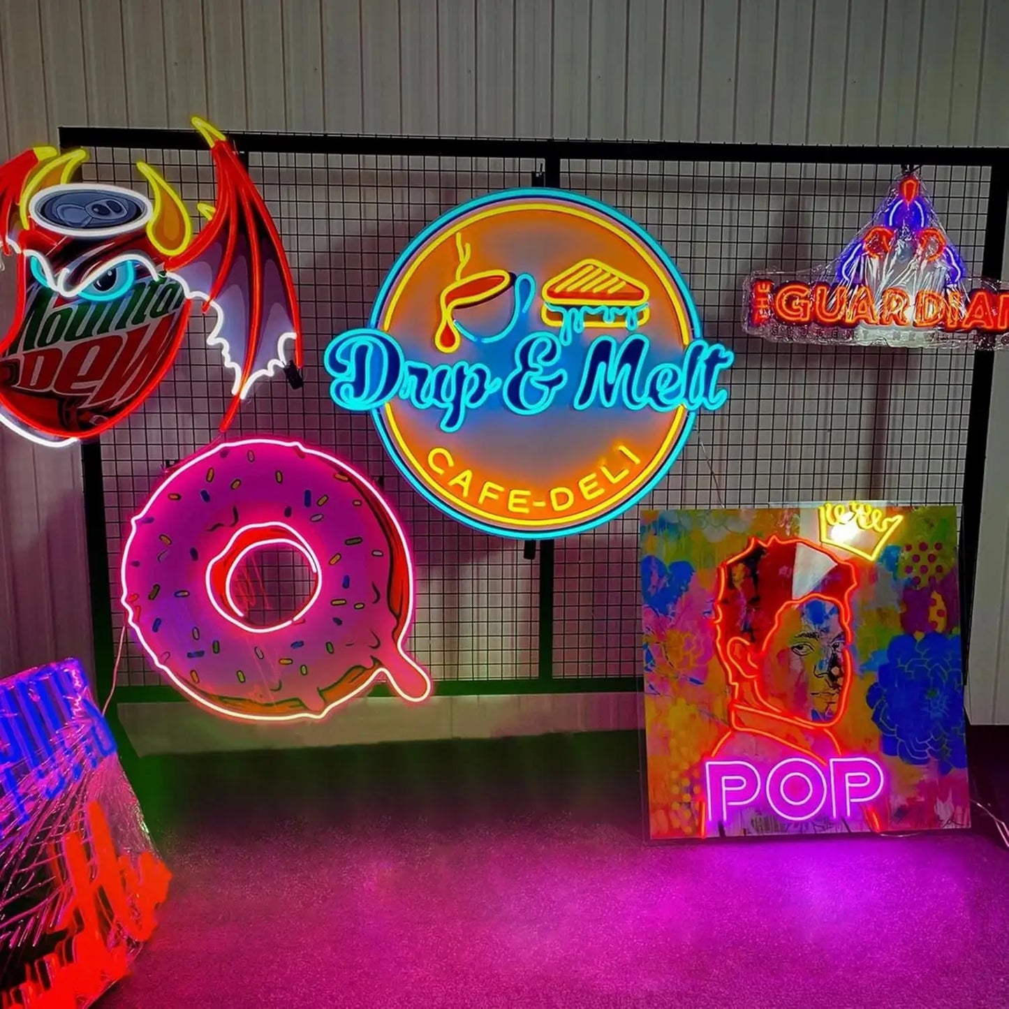 【Customized products,contact us】Manufacturer of UV printed neon sign customizations, no minimum order quantity. Delivery of LED signs for customization. Customized signs for neon advertising business. Signboards. - Deen neon