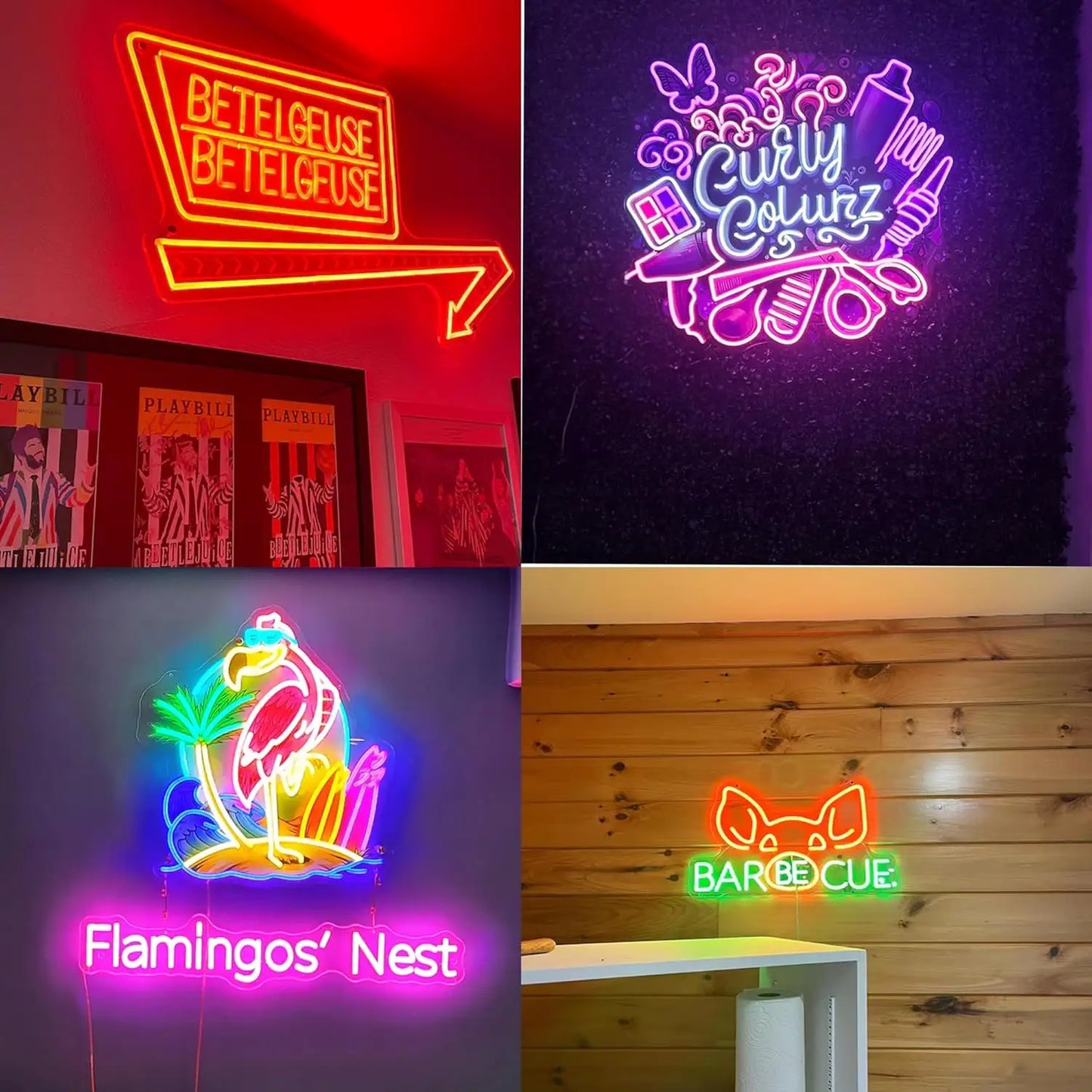 【Customized products,contact us】Manufacturer of UV printed neon sign customizations, no minimum order quantity. Delivery of LED signs for customization. Customized signs for neon advertising business. Signboards. - Deen neon