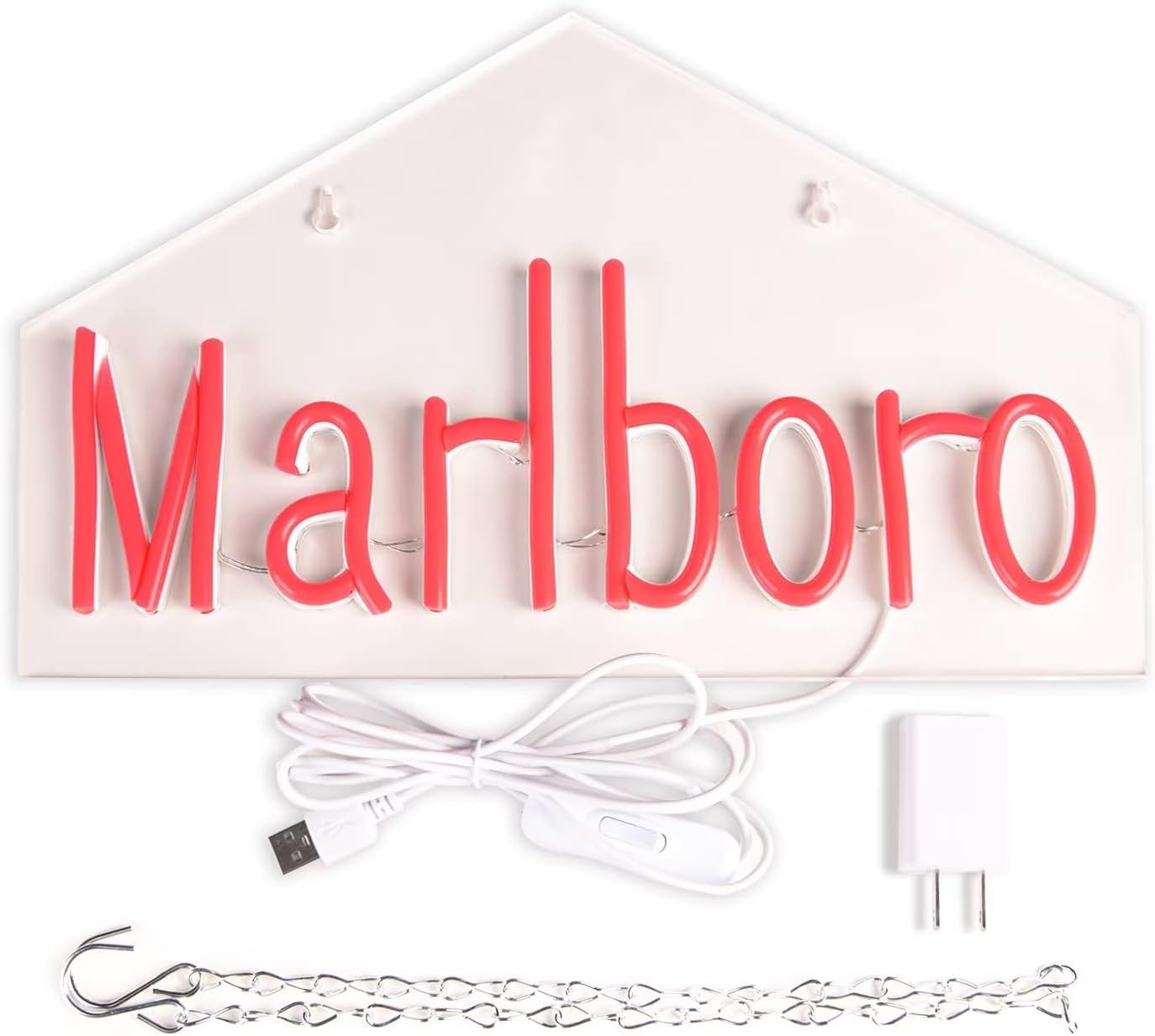 Marlbolo Glowing Neon Sign – Custom Neon Wall Art for Home or Business Decor - Deen neon