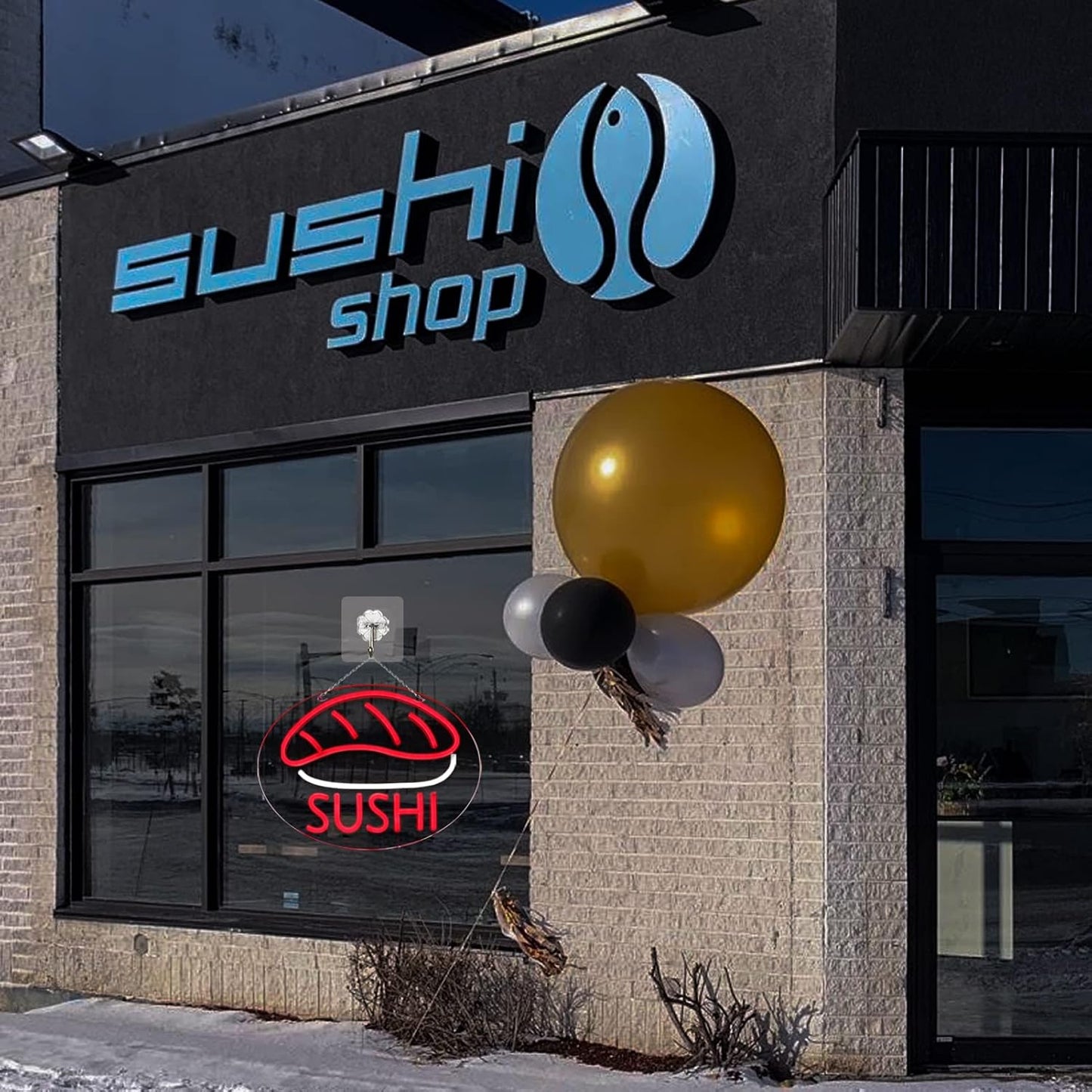 Sushi Neon Sign – LED Light for Kitchen, Restaurant & Foodie Decor - Deen neon