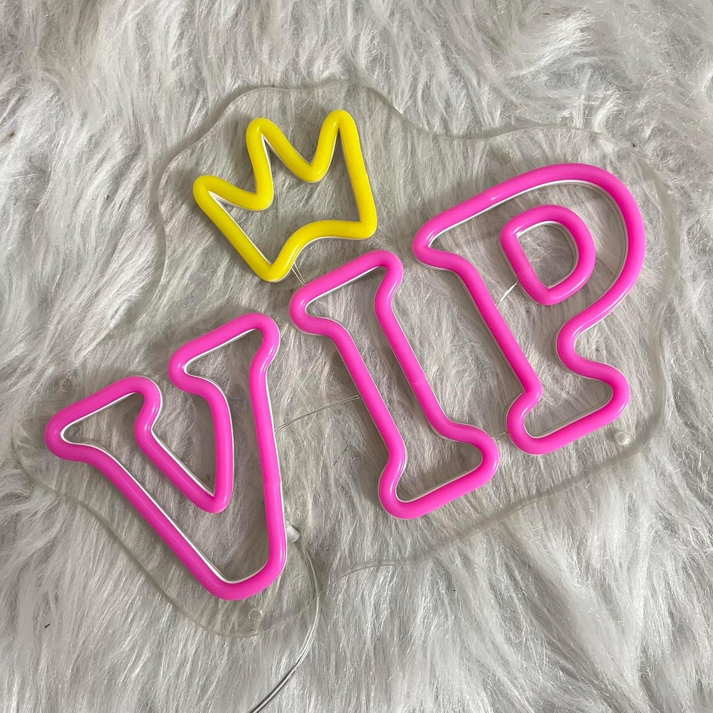 LED VIP neon light for bar or event decoration