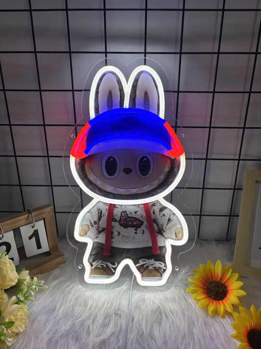 Labubu Neon Light – Limited Edition LED Desk Decor for Collectors & Gift Buyers