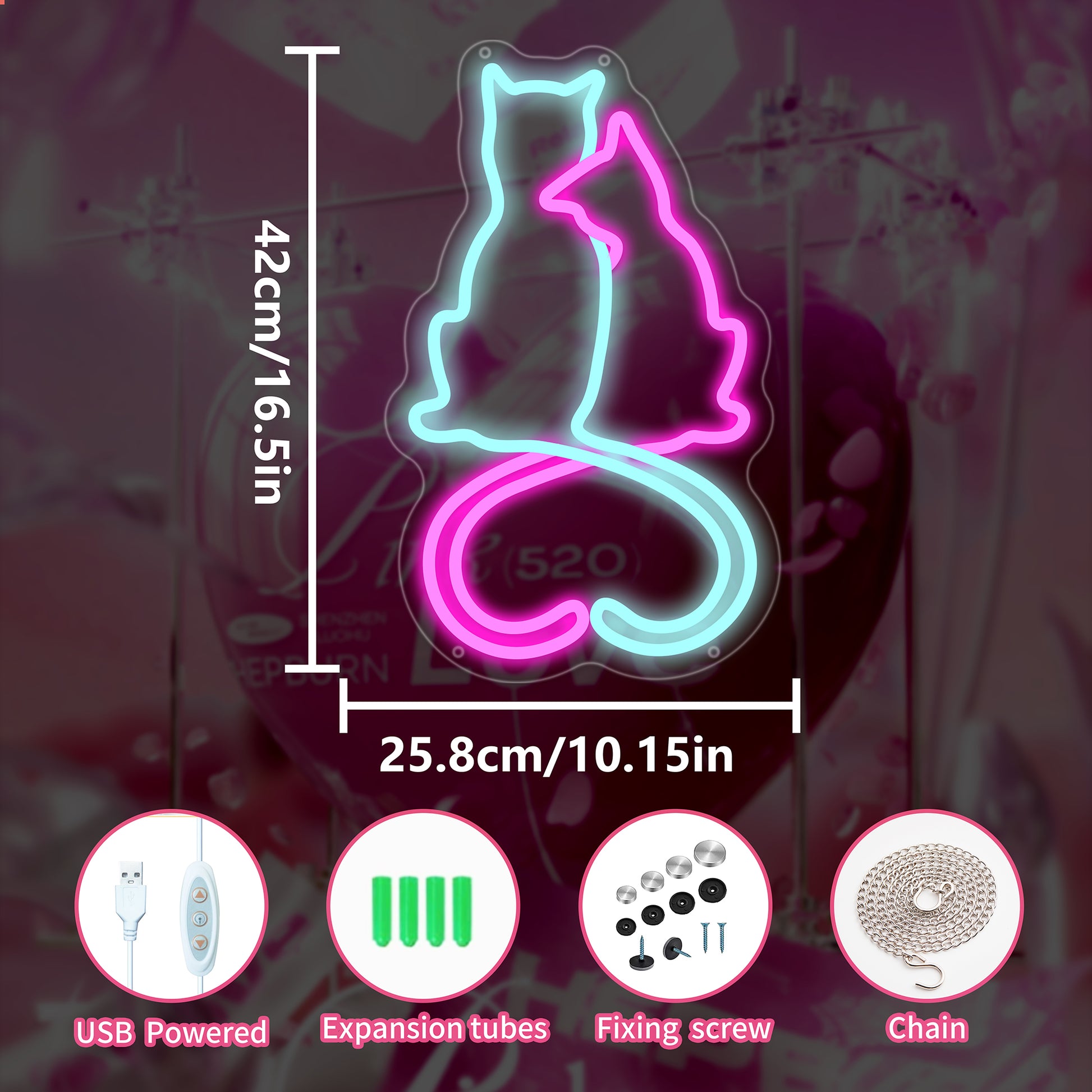 Hand Neon Signs Pink Led Neon Signs for Wall Decor, Gesture Neon Signs USB Hand Neon Light Signs Bar Light Up Signs for Bedroom Living Room Office Restaurant Home Bar Party Game Room - Deen neon