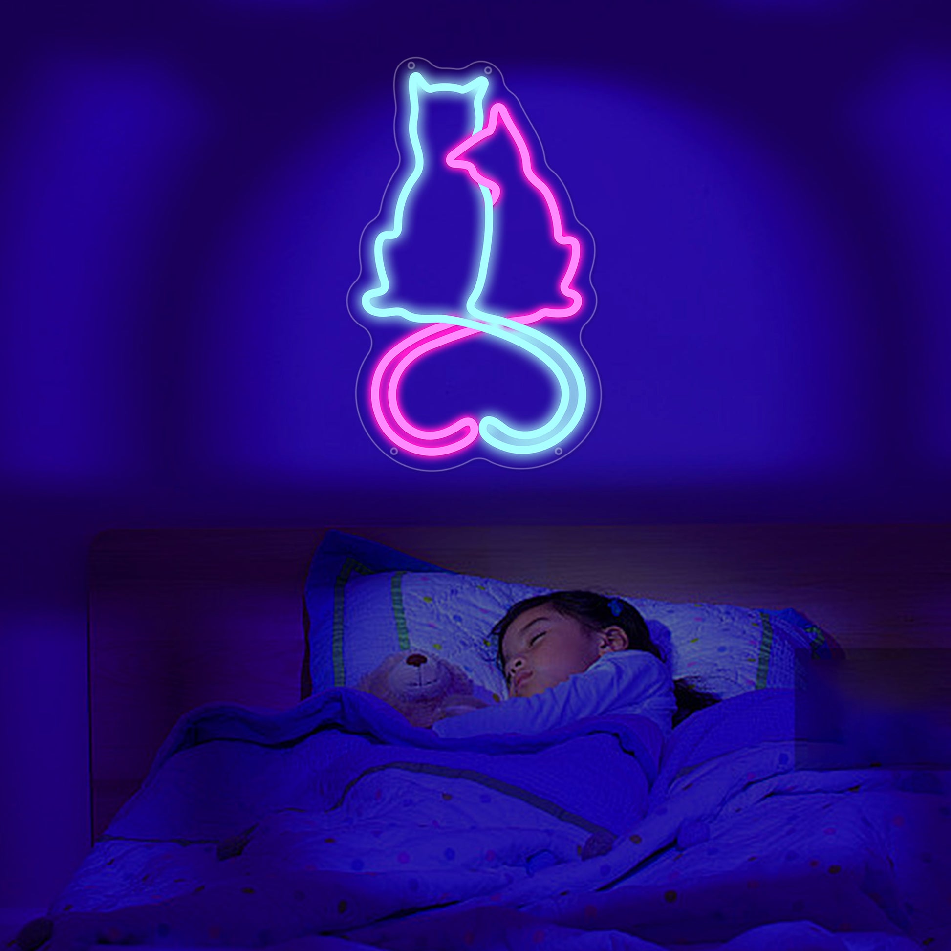 Hand Neon Signs Pink Led Neon Signs for Wall Decor, Gesture Neon Signs USB Hand Neon Light Signs Bar Light Up Signs for Bedroom Living Room Office Restaurant Home Bar Party Game Room - Deen neon