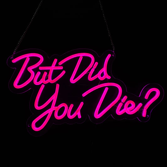 But did you die Neon Sign for Wall Decor,Kids USB Powered You are Amazing Led Sign, Reusable You are Amazing Light Up Sign for Boys and Girls, Light Up Sign for Bedroom and Livingroom - Deen neon