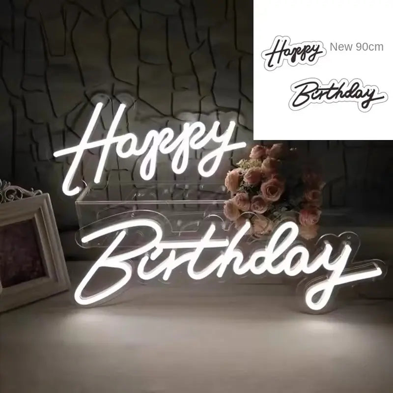 【Customized products,contact us】The manufacturer delivers the products without minimum order quantity Customized neon letters made of acrylic with LED lights are available for neon signs parties weddings living rooms - Deen neon