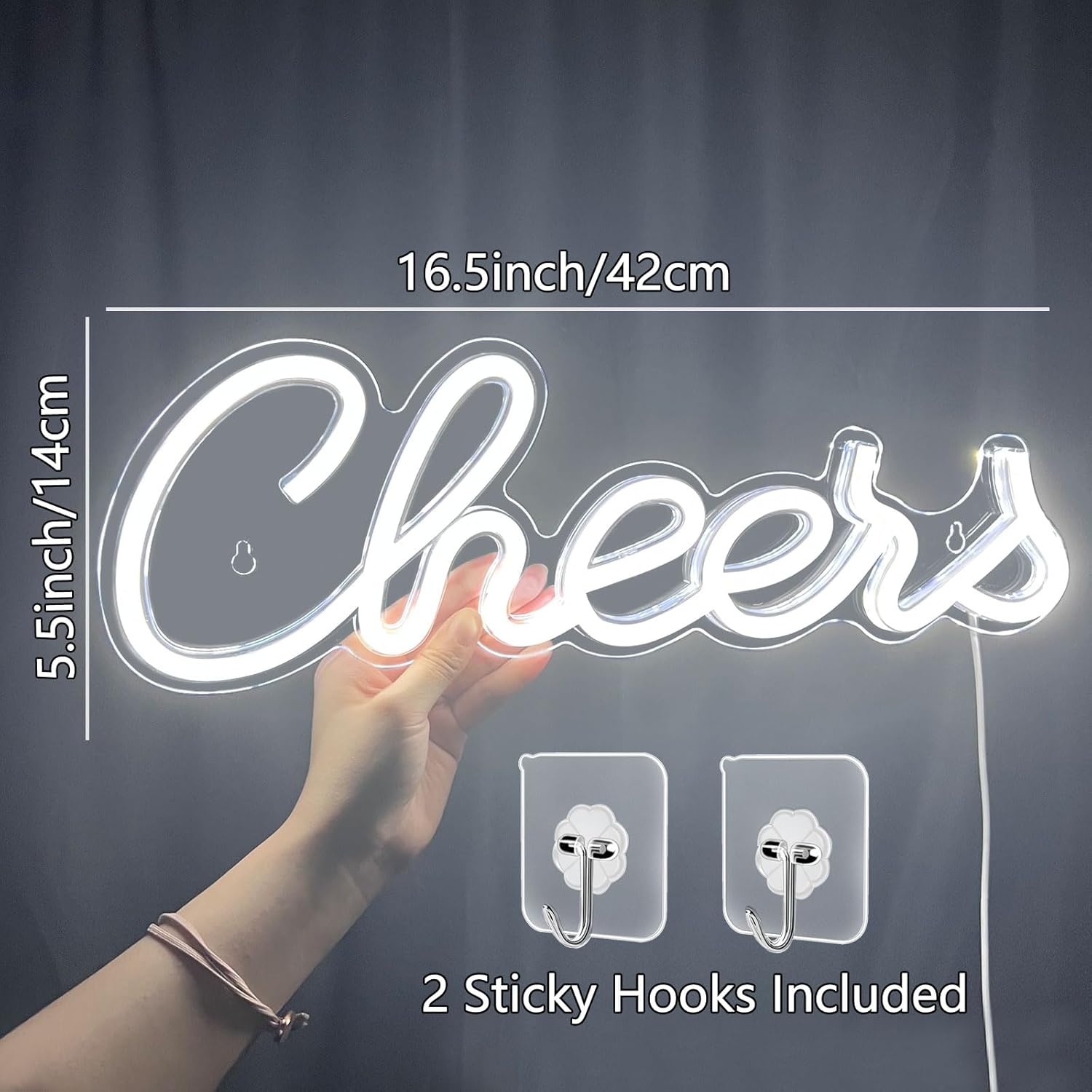 Cheese Neon Sign – Fun LED Wall Light for Bar, Kitchen & Game Room Decor - Deen neon