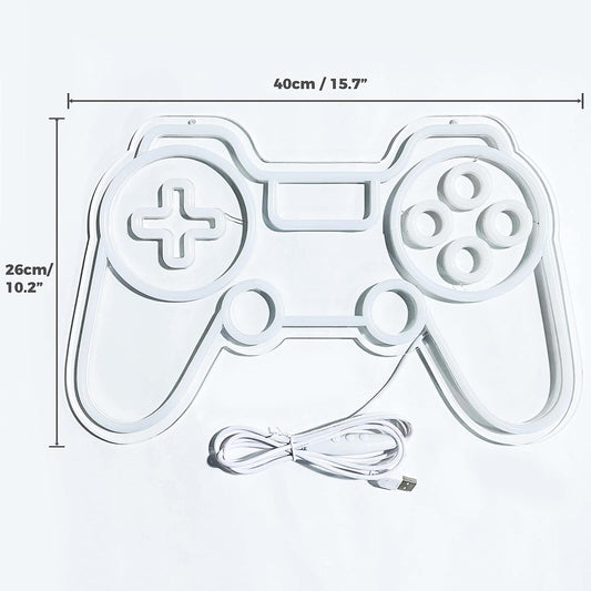Gaming Controller Neon Sign - LED Wall Light for Game Rooms & Streamers - Deen neon