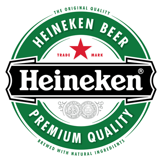 Heineken beer neon sign round LED light for bar and man cave wall decor