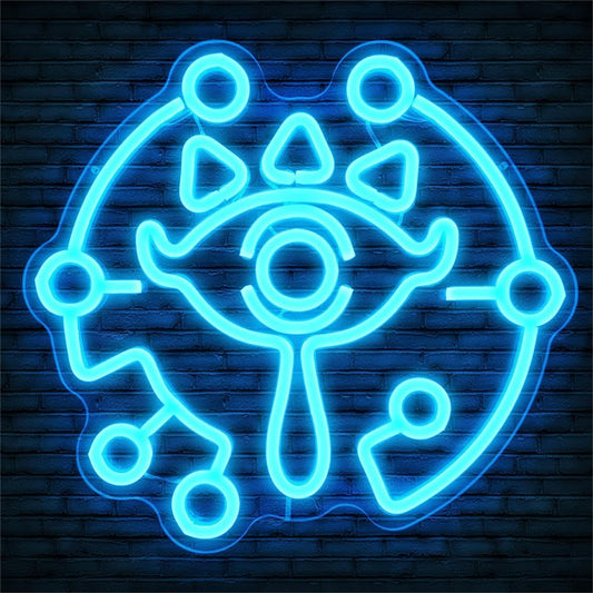 Mystic Eye Neon Sign - LED Wall Light for Gaming & Aesthetic Decor